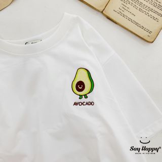 Áo thun quả bơ ulzzang - ẢNH THẬT