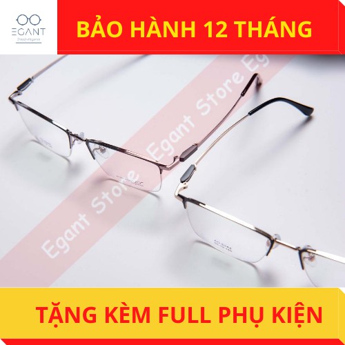 Gọng Kính Cận Tròn Kim Loại Aopoess - Lắp Mắt Cận Theo Yêu Cầu