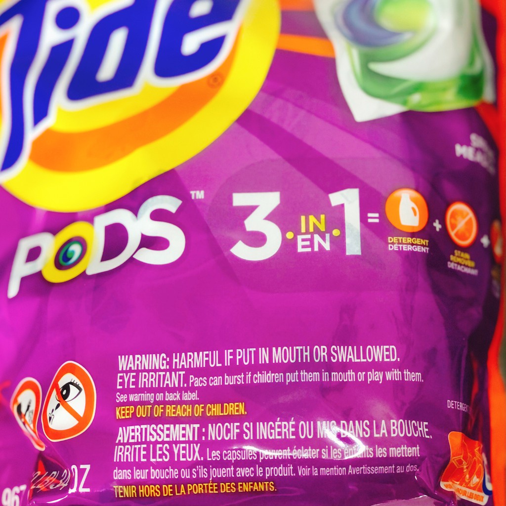 Viên Giặt Tide Pods Của Mỹ Bịch 42 Viên 967gr Dễ Dàng Hòa Tan, Mùi Hương Tự Nhiên, Hiệu Quả Thơm Lâu