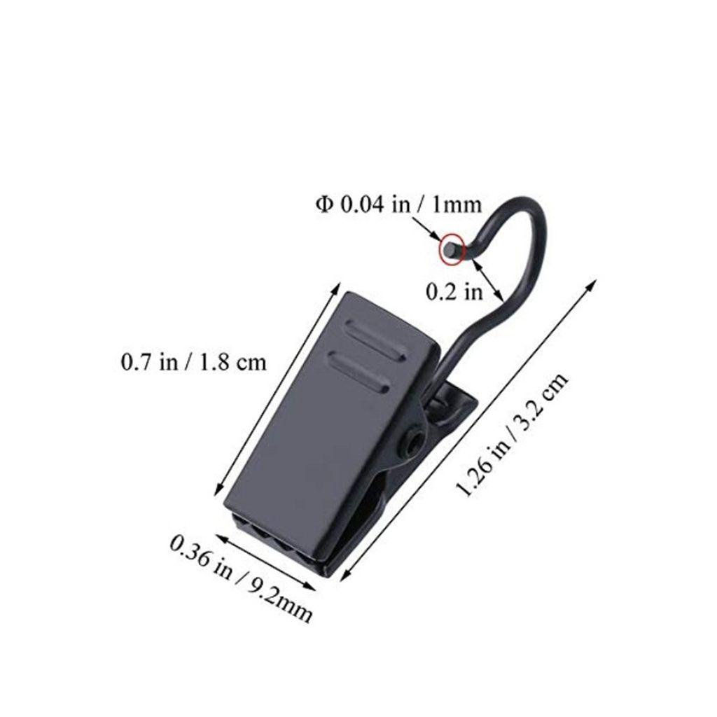 Móc Phơi Rèm Cửa Mini Bằng Sắt Bền Bỉ Đa Năng