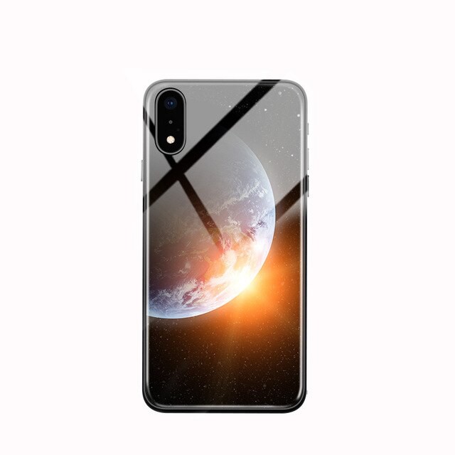 Ốp lưng Hệ Mặt Trời Galaxy cho iPhone 12 11 Pro Max 11 11 pro XS Max