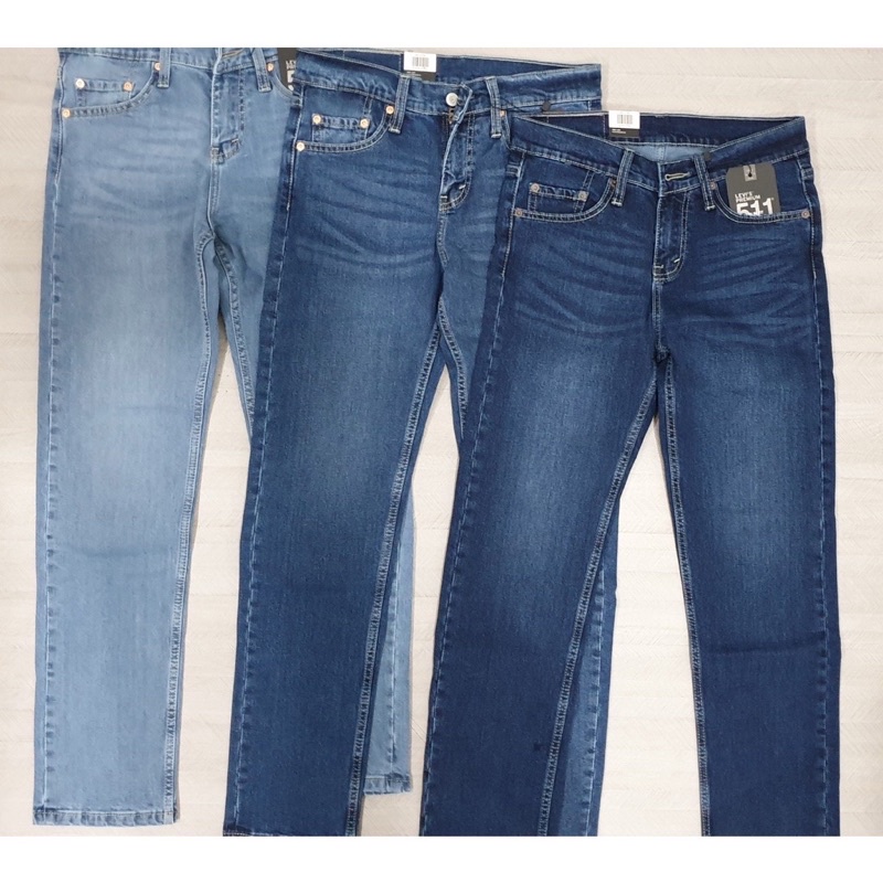 SALE GIÁ VỐN Quần jean Nam le511 VNXK slimfit chất vải jeans co giãn quần bò ống đứng cao cấp