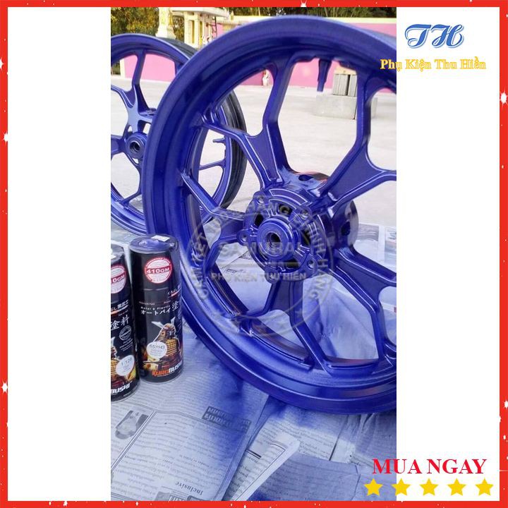 Sơn Xịt Samurai Màu Xanh Tím Ánh Kim - Mã 65/1143