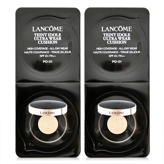 Phấn Nước Lancôme Teint Idole Ultra Cushion Tone 01-CHUẨN MỰC LÝ TƯỞNG CHO LỚP NỀN THẾ HỆ MỚI - tặng mặt nạ VT Hàn Quốc