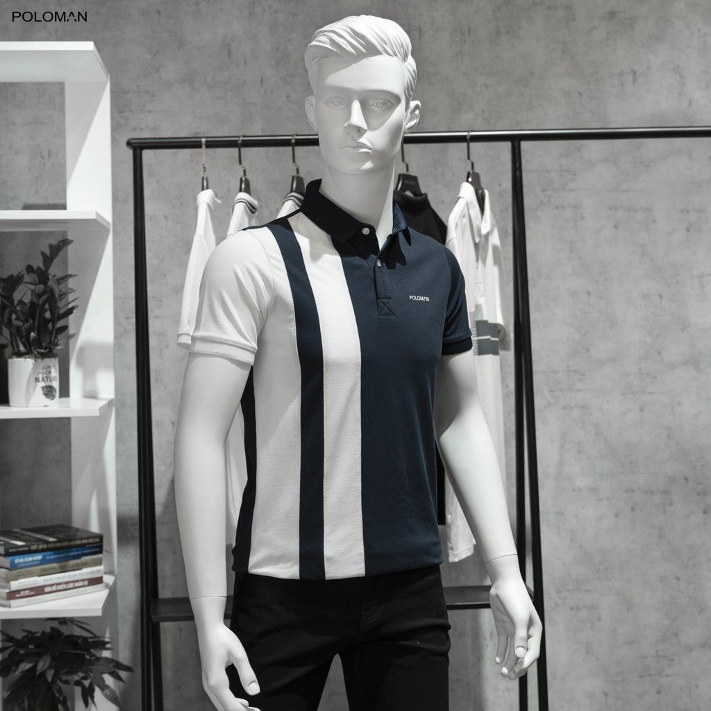 Áo Polo nam cổ bẻ phối SIPA vải cá sấu Cotton xuất xịn,chuẩn form, sang trọng - thanh lịch - HappyHow | BigBuy360 - bigbuy360.vn
