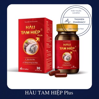 HÀU TAM HIỆP Plus-Tăng cường sinh lý nam (Hộp 30 viên)