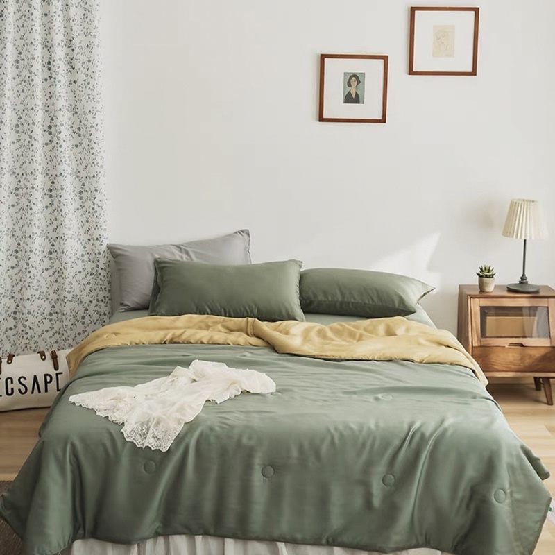 ✨FULL 10 MÀU SET TENCEL CHĂN CHẦN CAO CẤP ĐƠN SẮC- CHÙ BEDDING✨