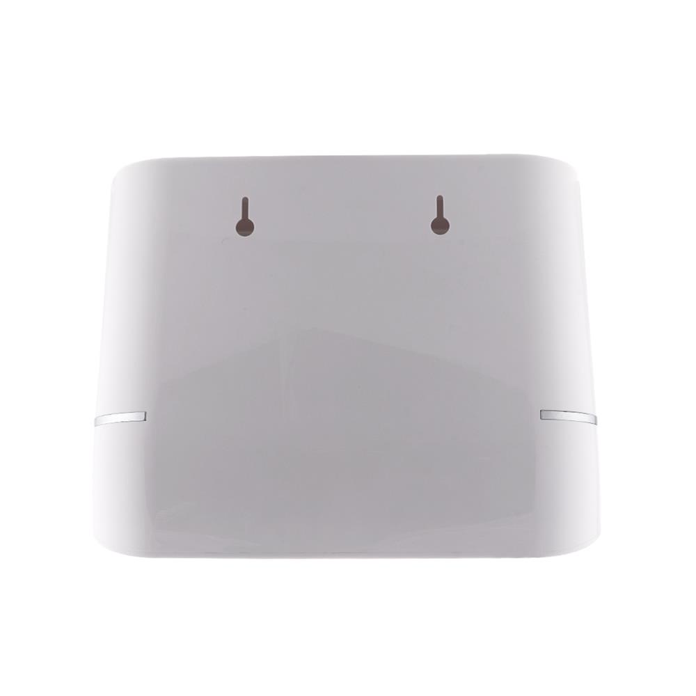 HomeBase MOYA Hộp đựng giấy vệ sinh bằng nhựa HSDE6002 W29.5xD9.5xH24 Cm màu trắng