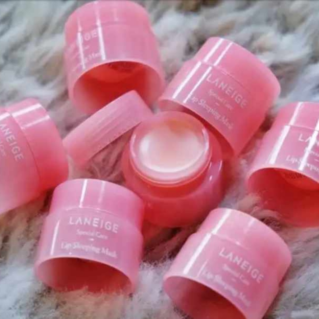 Dưỡng môi Laneige, son dưỡng mặt nạ ngủ ủ môi Laneige Lip Sleeping Mask hàn quấc chính hãng 3g,20g