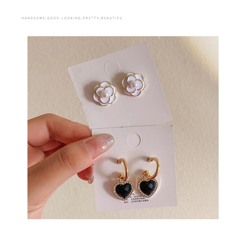 Bông Tai Hình Hoa Phong Cách Hàn Quốc Xinh Xắn Cho Nữ