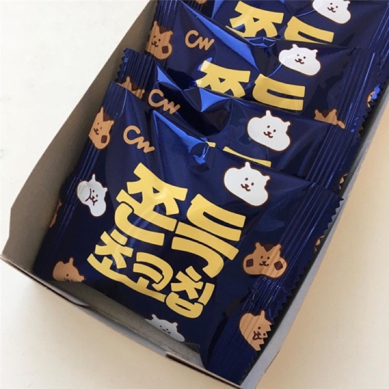 Bánh socola nhân mochi nếp dẻo hãng CW Hàn Quốc