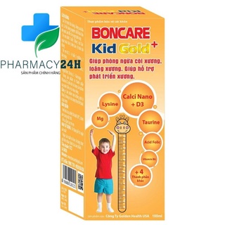 [Chính Hãng] BONCARE KID GOLD+ Giúp phòng ngừa còi xương, loãng xương. Giúp hỗ trợ phát triển xương.