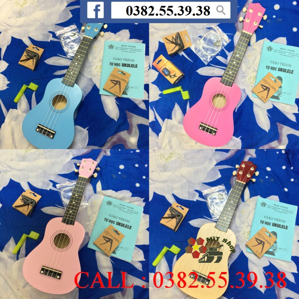 ĐÀN UKULELE SOPRANO 21 INCH GIÁ RẺ FULL MẪU