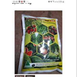 Men trichoderma ủ phân cá phân chuồng gói 1kg