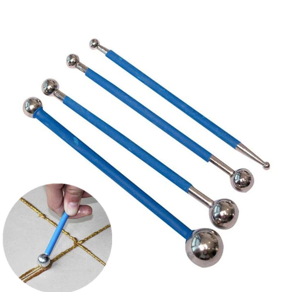 Dụng Cụ Chà Ron Gạch Cầm Tay Bằng Thép Hai Bóng Dạng Nén