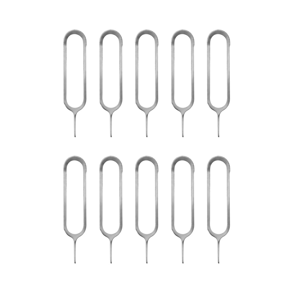 50pcs Metal SIM Card Tray Removal Eject Pin/ Key Tool Needle For smart phone