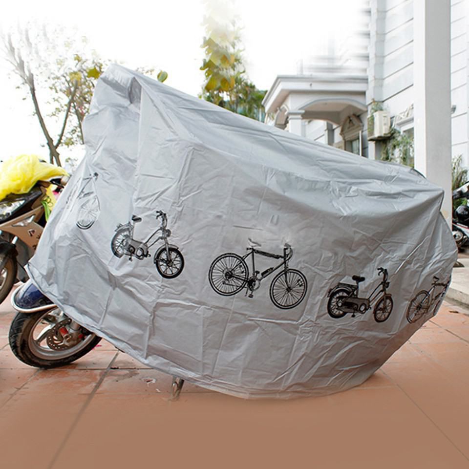 Bạt che xe máy tránh mưa nắng ( hoa văn )