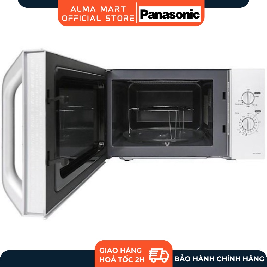 Lò Vi Sóng Có Nướng Panasonic NN-GM34JMYUE - Bảo Hành 12 Tháng - Hàng Chính Hãng