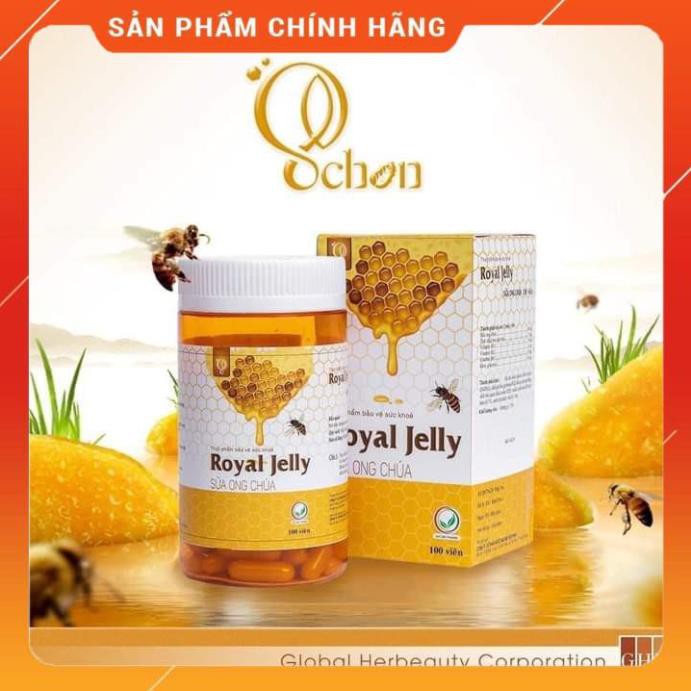 Viên Uống Sữa Ong Chúa Royal Jelly Schon (Sữa ong chúa 100 viên) [Uy Tín+Chính Hãng+Date mới+Mã cào]