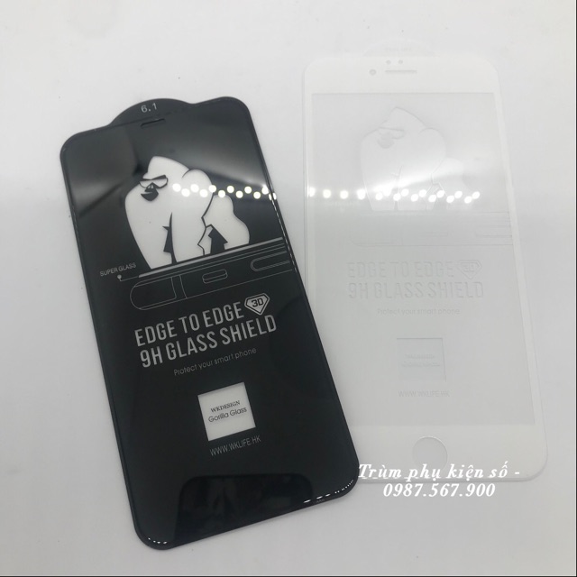 CƯỜNG LỰC FULL MÀN IPHONE CHÍNH HÃNG WK