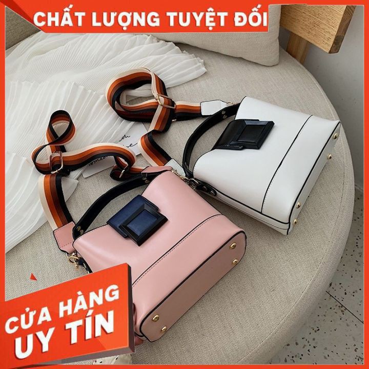 Túi Đeo chéo khóa vuông Hàn Quốc QN 01 | BigBuy360 - bigbuy360.vn