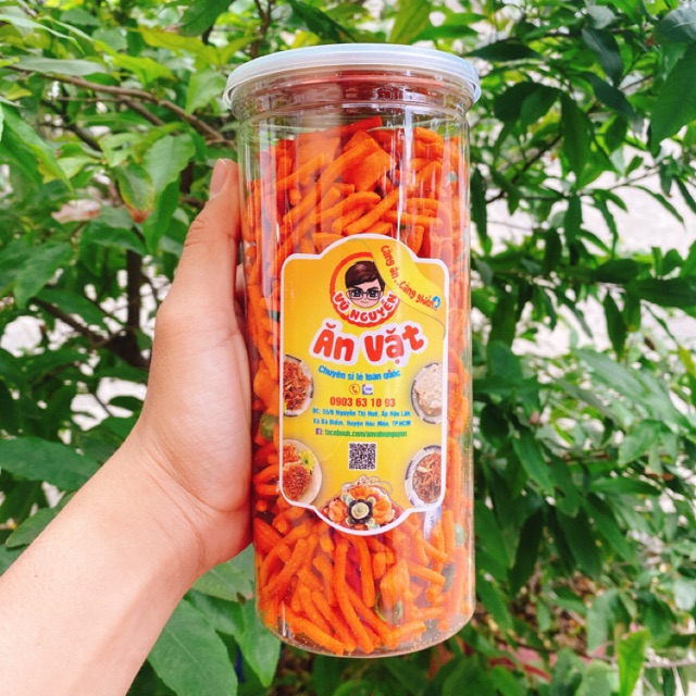 1 LON PET BIM BIM QUE ĐẬU HÀ LAN (HOÀ LAN) 350GR - ĐỒ ĂN VẶT VỪA NGON VỪA RẺ