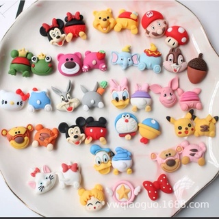 Hình dán 3D, sticker dán bình nước mặt nhân vật hoạt hình