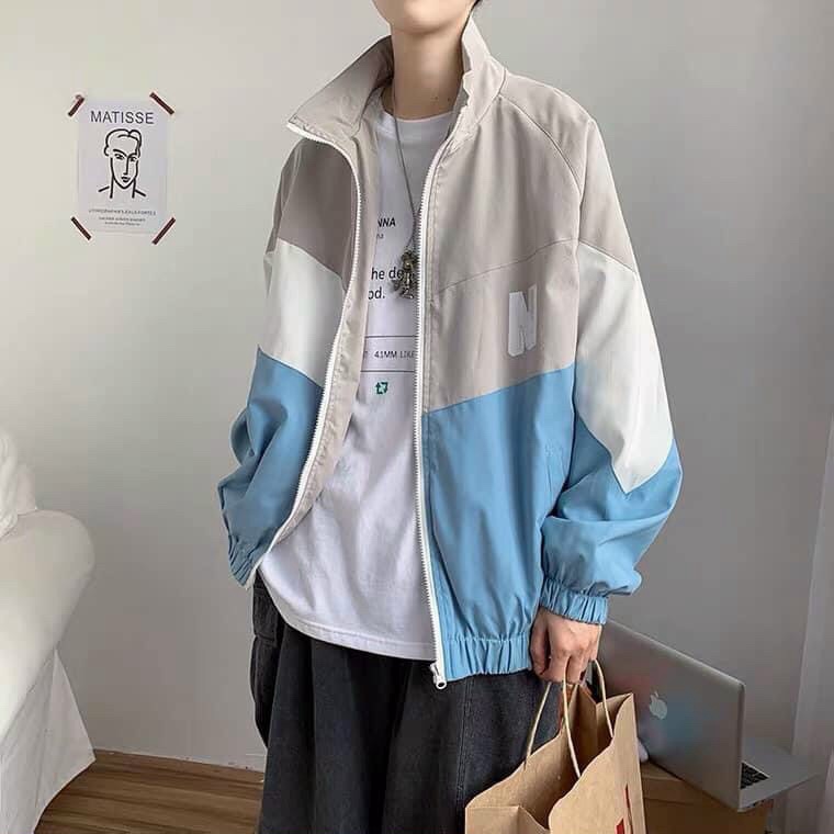 ÁO KHOÁC DÙ UNISEX NAM NỮ PHỐI MÀU PHONG CÁCH HÀN QUỐC  - ĐĂNG QUANG FASHION