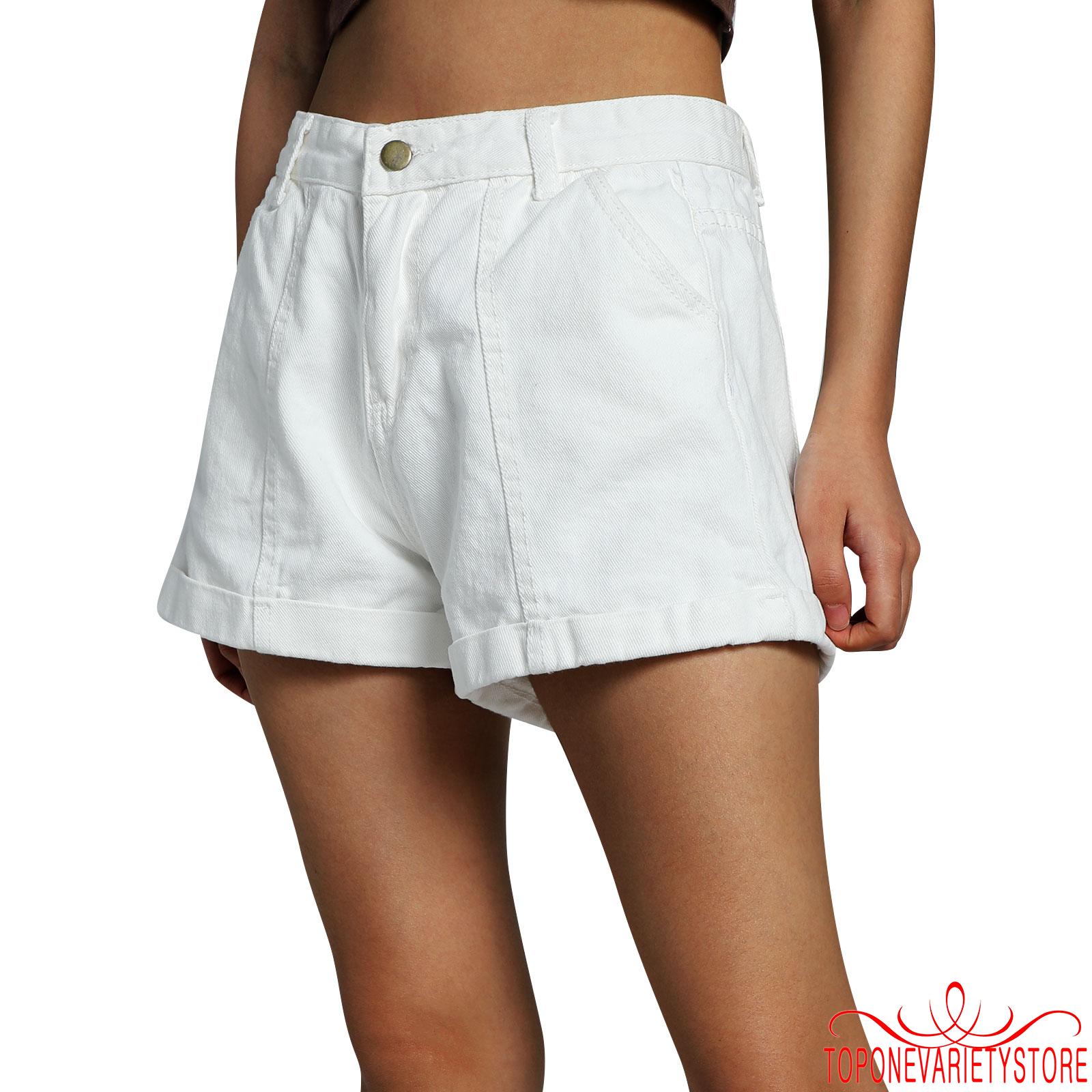Quần Short Nữ Jeans Denim Lưng Cao Thời Trang Hàn | BigBuy360 - bigbuy360.vn