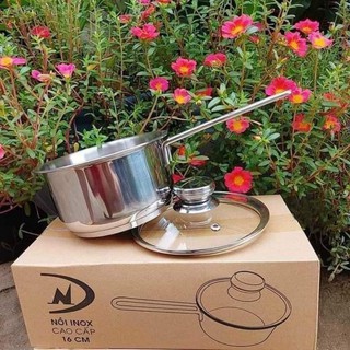 Quánh 3 đáy inox 430 size 16cm..
