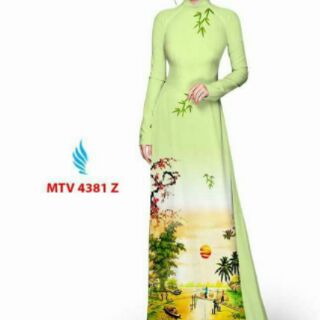 Vải áo dài in 3D