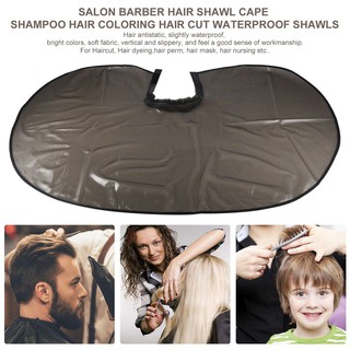 Áo choàng phủ gội đầu và cắt tóc chống thấm nước