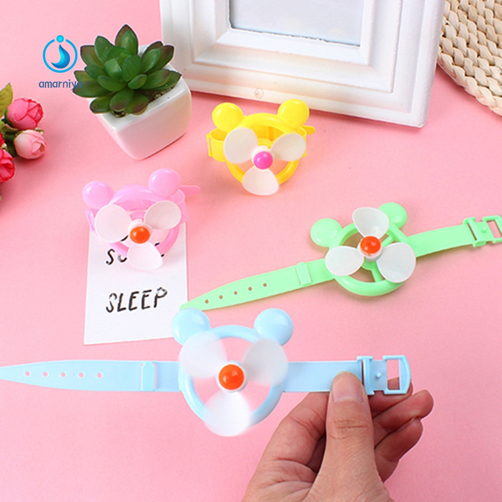 5 Vòng Đeo Tay Đồ Chơi Hình Cối Xay Gió Dễ Thương Cho Bé