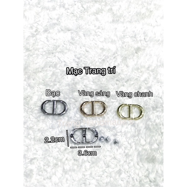 Mạc CD trang trí túi xách