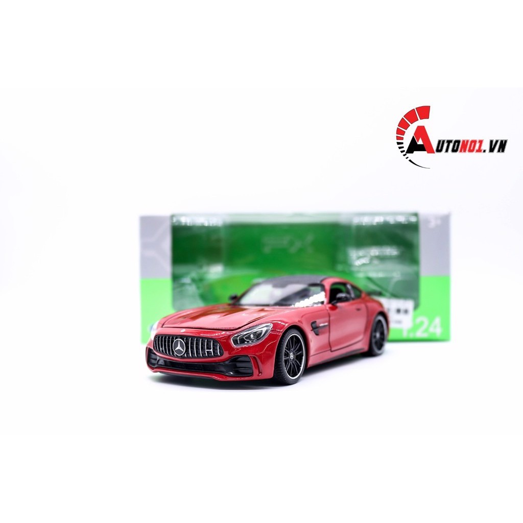 MÔ HÌNH MERCEDES BENZ AMG GT R RED 1:24 WELLY 5371