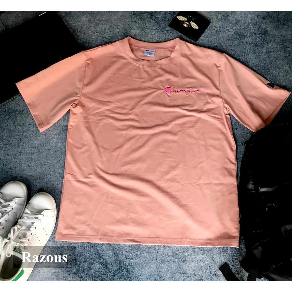 Áo thun cổ tim unisex form rộng mùa hè thời trang | BigBuy360 - bigbuy360.vn