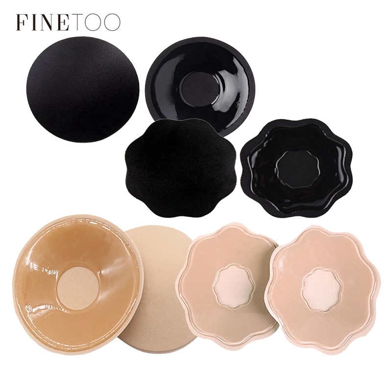 Miếng dán đầu ti FINETOO chất liệu silicon mút xốp mềm không bị lộ