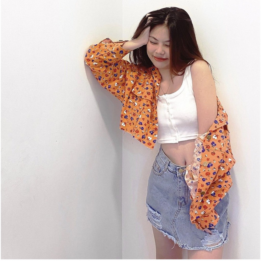 [Mã 11FASHIONSALE1 giảm 10K đơn 50K] Áo CROPTOP 4 KIỂU Nữ (Dưới 50kg) 1hitshop | BigBuy360 - bigbuy360.vn