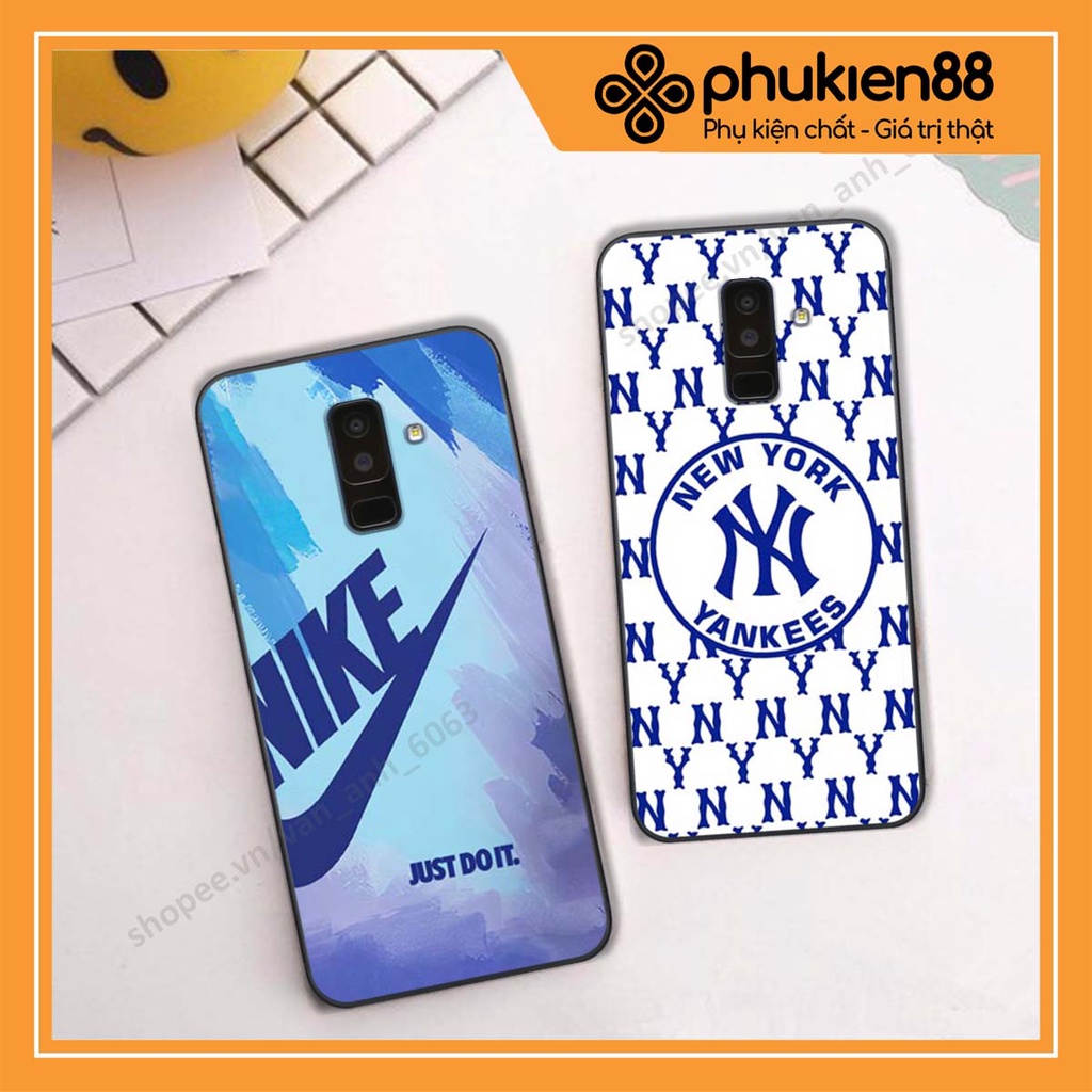 Ốp lưng Samsung J8 ốp điện thoại hình bearbrick, new york, thể thao
