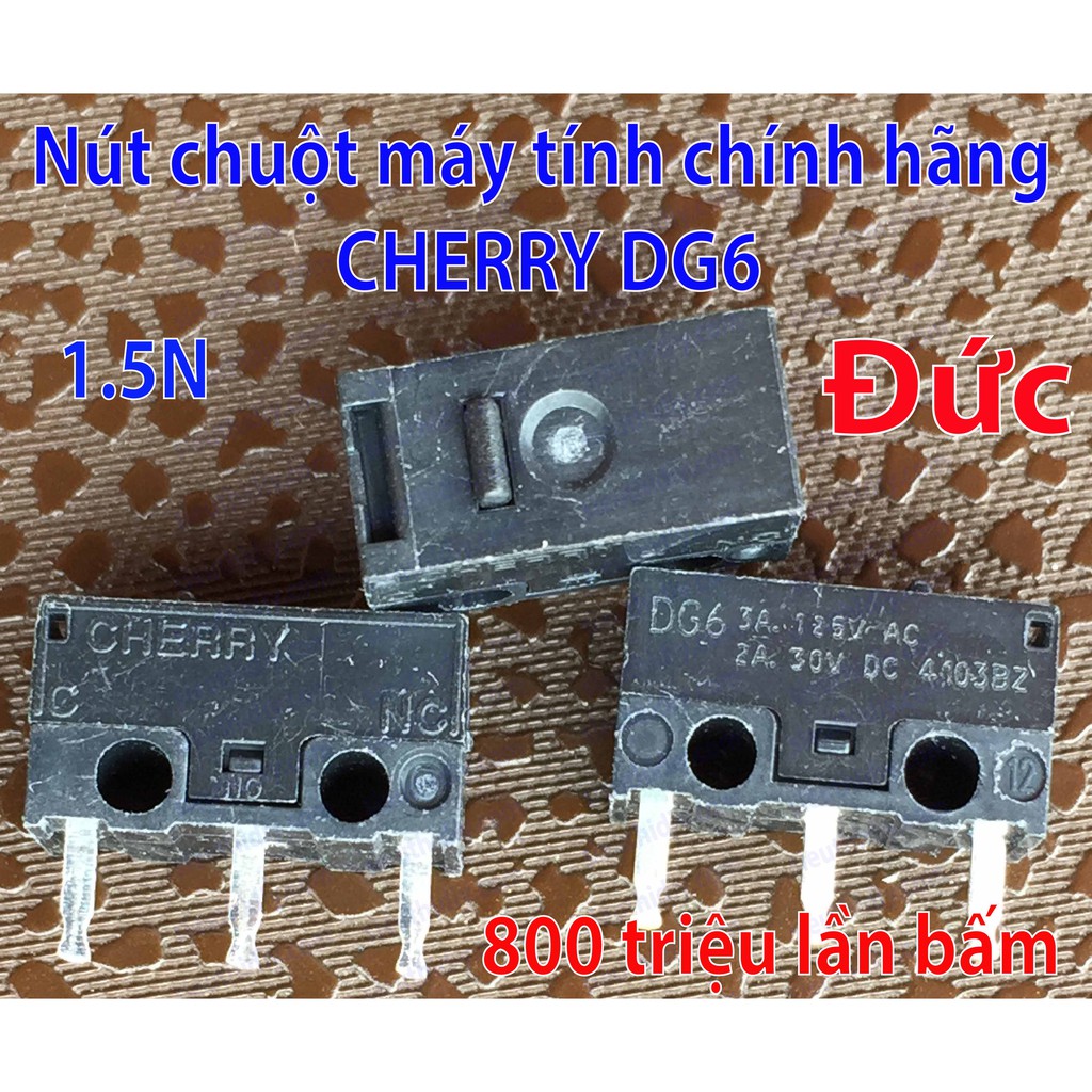 Nút bấm chuột máy tính cao cấp chính hãng OMRON, CHERRY