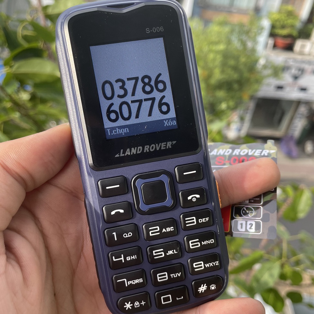 Điện Thoại Pin Trâu Land Rover S6 2 Sim Pin Khủng.