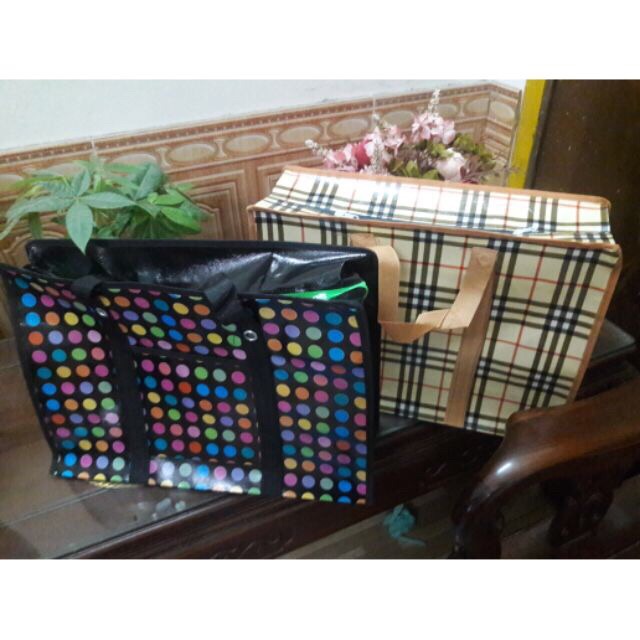 Túi bạt siêu đại 60x80 sâu 23 cm ( đựng chăn cực thích )