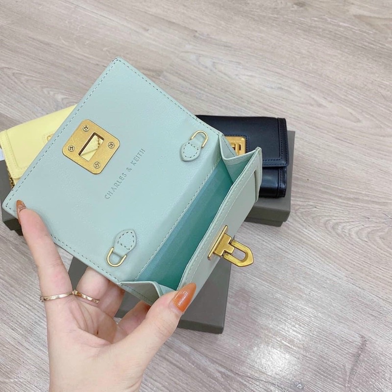 Ví nữ ,ví CnK fullbox kèm dây đeo chéo