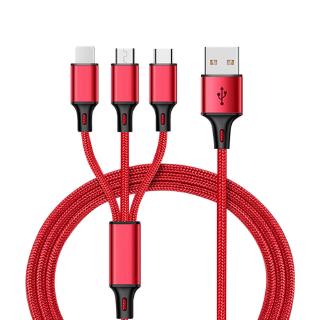 Cáp Sạc Giao Diện Cổng Micro Usb / Type-c / Lightning Dành Cho Điện Thoại Android Ios