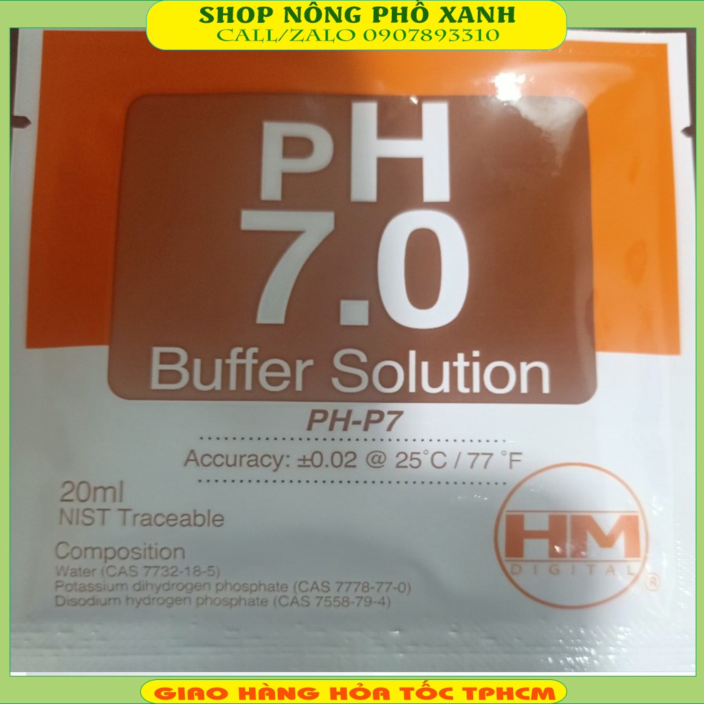 Dung dịch hiệu chuẩn Máy đo PH AD11, AD12, PH 80 các dòng máy đo PH khác cần hiệu chuẩn với PH4 và PH7