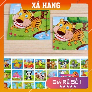 [XẢ HÀNG GIÁ GỐC] Combo 10 Tranh Ghép Tổng Hợp PTGT và Con Vật