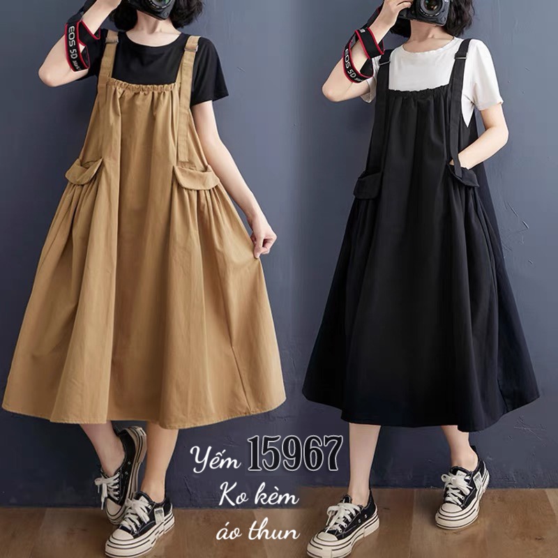 Đầm Yếm BIGSIZE dáng xòe 15967
