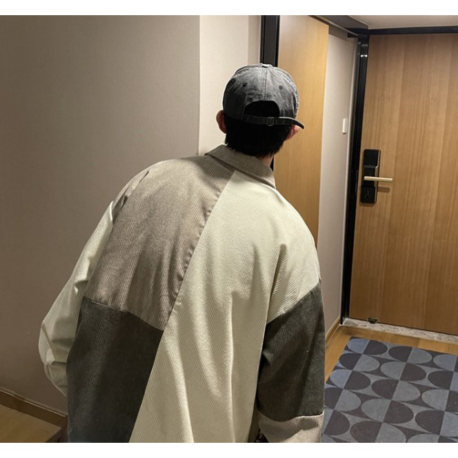 Áo sơ mi nam oversize ,Áo sơmi khoác ngoài nam  phối màu ulzzang đi chơi đi học Áo sơ mi tay dài nam nữ form rộng unisex