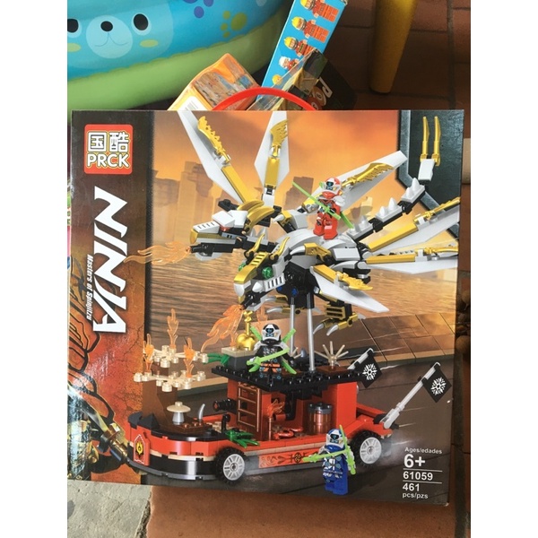 xếp hình lego ninja rồng 2 đầu và chiến hạm