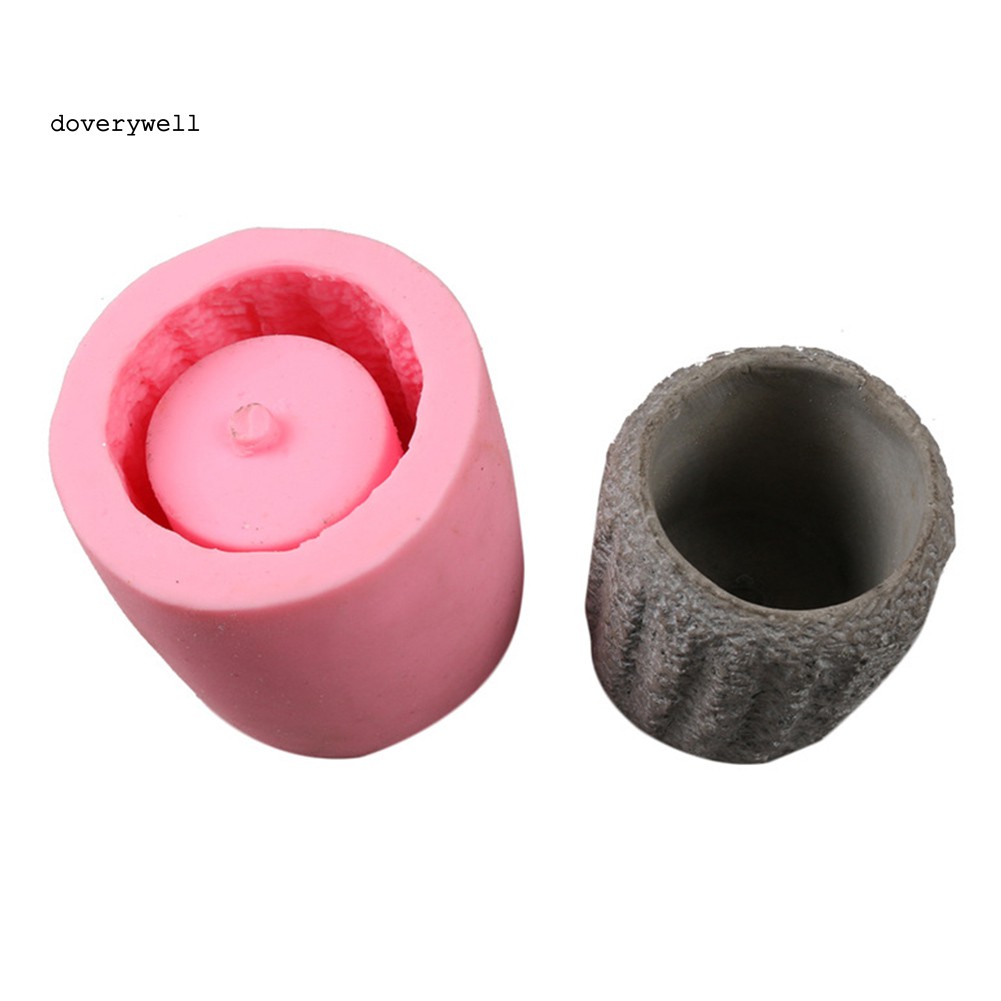 Khuôn Silicone Tạo Hình Chậu Cây Xi Măng